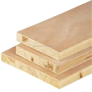 Atacado o melhor Mobiliário e Decoração de madeira Grau blockboard/placa do bloco de madeira da China