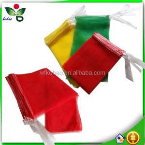 Trinh nữ PE Mono lưới có thể tái chế dây kéo bảo vệ hạt dẻ dừa Nuts Net túi đóng gói - Product Image 3