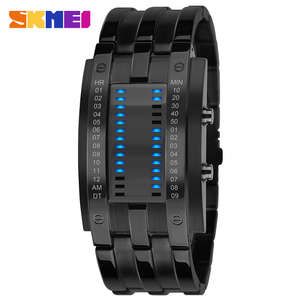 Caliente venta <span class=keywords><strong>SKMEI</strong></span> 0926 <span class=keywords><strong>binario</strong></span> Led moda <span class=keywords><strong>reloj</strong></span> <span class=keywords><strong>reloj</strong></span> de la plata diseñe su propio <span class=keywords><strong>reloj</strong></span> - Product Image 3