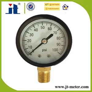 2.5in. 0-100psi Hot Water En Stoom Gebruik Standaard Manometer