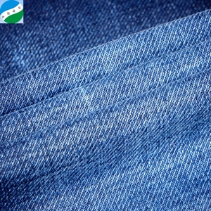 Tela Denim de Alta Calidad en Mezcla de Poliéster y Algodón <span class=keywords><strong>Indigo</strong></span> para Jeans - Product Image 2