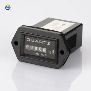 Mechanical Hour Meter SYS Mini Mechanical Quartz Hour Meter Running Hours Gauge For Marine Truck Boat Dryer Water Pump Car