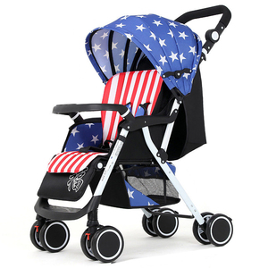 China de fábrica barato cochecito de bebé/luz peso bebé carro/<span class=keywords><strong>mam</strong></span>á caliente carrito de bebé para <span class=keywords><strong>la</strong></span> venta - Product Image 4