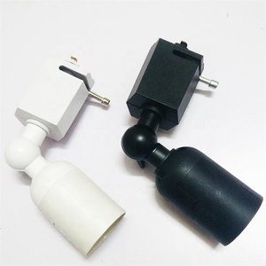 Góc Điều Chỉnh <span class=keywords><strong>E27</strong></span> Theo Dõi Đèn Head <span class=keywords><strong>Socket</strong></span> Hai Dây Nối Theo Dõi Spotlight <span class=keywords><strong>Lamp</strong></span> Chủ - Product Image 2