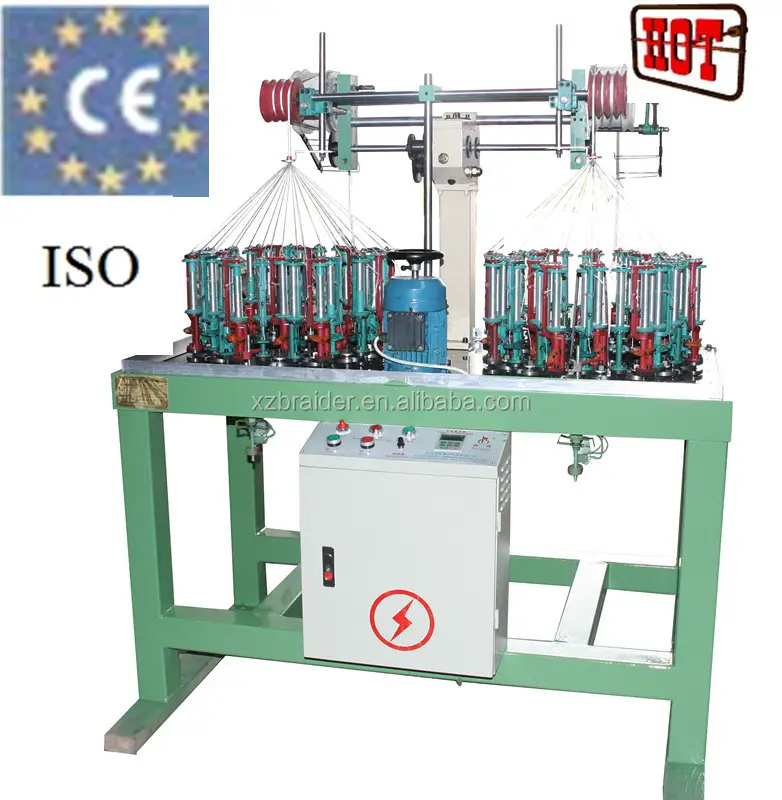 90-32spindle-2 round shoe lace high speed braiding machine used for NIKE/NEW BALANCE /ADIDAS/PEAK