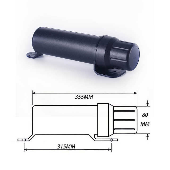 Motorcycle Tool Tube  Raincoat Storage Box Holder Canisters Tool Repair Box Document Holder  Universal Waterproof