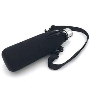 Refroidisseur <span class=keywords><strong>de</strong></span> <span class=keywords><strong>bouteille</strong></span> <span class=keywords><strong>d</strong></span>'<span class=keywords><strong>eau</strong></span> isolé en néoprène <span class=keywords><strong>de</strong></span> 17 oz recyclable avec sac à fermeture éclair bandoulière porte-manchon isolé caractéristique lavable - Product Image 3