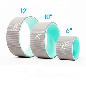 Hot bán tùy chỉnh ABS + TPE Yoga bánh xe thiết lập, tập thể dục phòng tập thể dục tập thể dục Yoga bánh xe - Product Image 1