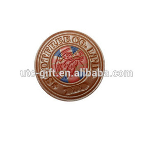 baratos printting logotipo de <span class=keywords><strong>pantalones</strong></span> de cuero parche - Product Image 1