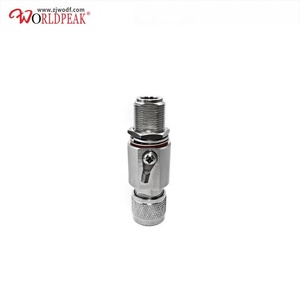 N Coaxial Connector Female to N <strong>lightning</strong> Jack Bulkhead to Male <strong>Type</strong> Coax Surge Protector 0-6g Arrester Rf Connector <strong>Arrestor</strong>