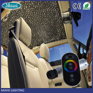 6W Sợi Quang Nhỏ Ánh Sáng Đèn Chiếu Sáng Bầu Trời Đầy Sao Ban Đêm Cho Nội Thất Xe Roof - Product Image 2