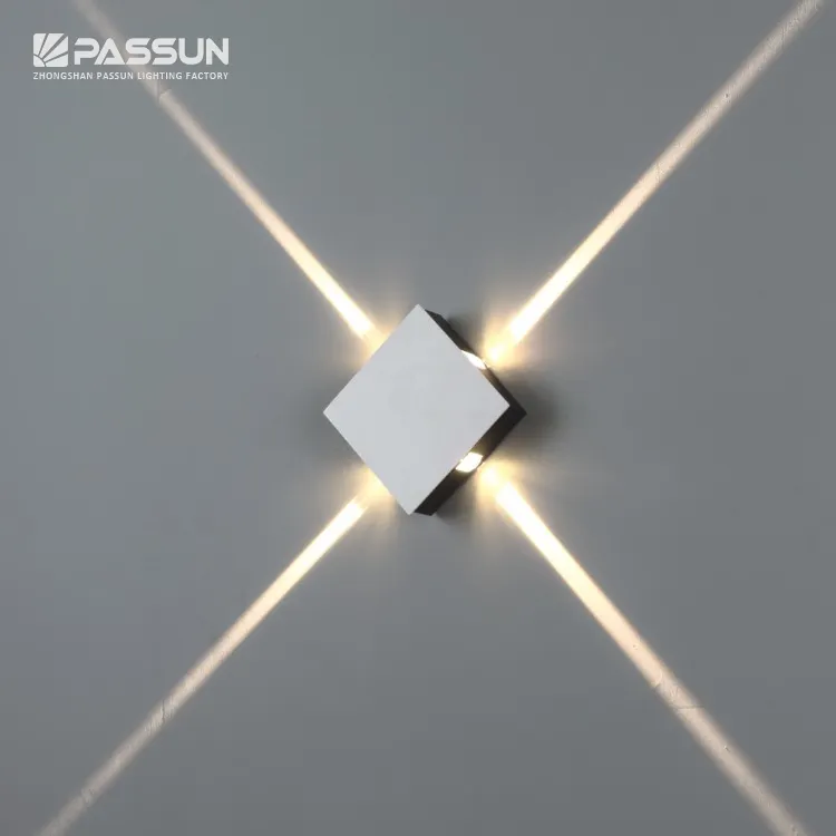 4W led wall light decorative light square for home decoration