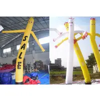 Yellow Color Indoor Inflatable Air Dancer