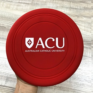 OEM Logo gıda sınıfı silikon uçan diskler köpek Frisbe köpek oyuncak - Product Image 5