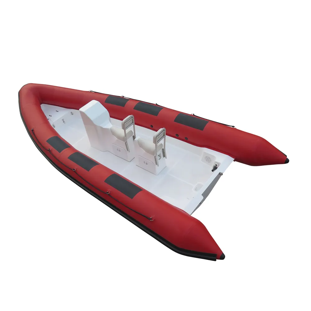 Fornitore professionista di FRP Hull Rosso COSTOLA 580 Barche Hypalon/Materiale PVC con Certificato CE