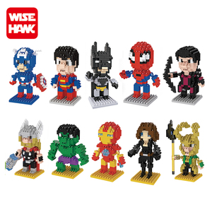 Dernières figurines de super-héros en micro-blocs, jouets pour enfants d'aujourd'hui - Product Image 2