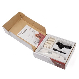 Tondeuse à cheveux électrique professionnel boîtes d'emballage <span class=keywords><strong>Coiffure</strong></span> tondeuse électrique boîte d'emballage personnalisé blanc boîtes en carton ondulé - Product Image 5