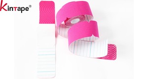 2020 Pita Olahraga Kinesiologi Antilembap Terbaik Pre Cut Dapat Disesuaikan Katun Elastis Tubuh Stong Pita Kuda - Product Image 4