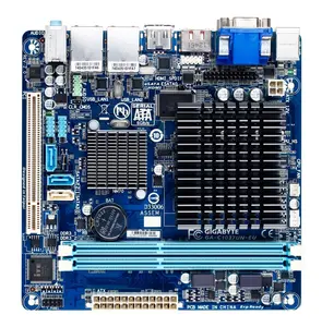 Gigabyte MINI-ITX Moederbord C1037UN-EU, Ingebouwde Celeron C1037U Processor, Met 2 * Lan, 2 * Com