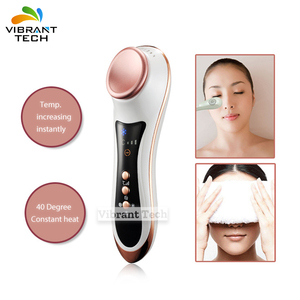 Chaude et froide ion instrument de beauté à ultrasons de dessalement rides et cernes - Product Image 4