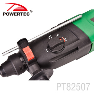 POWERTEC 800W 26ミリメートル電動回転ハンマードリル