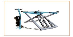 Lift ciseau protable pont elevateur machine à pneu balanceur - Product Image 1