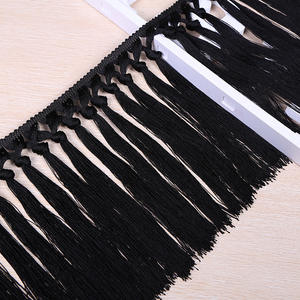 Оптовая продажа, высокое качество, из вискозы, с бахромой для подвешивания, украшения, аксессуары для одежды, кисточки, бахрома - Product Image 1