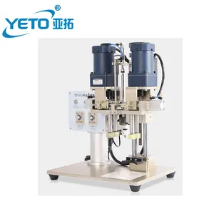 YETO cheap price semi automatic high speed plastic bottle cap sealer , cap screwing machine