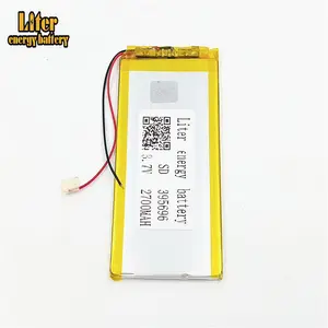 Alta calidad 395696 lipo 3,7 mAh 2700 v batería para herramientas electrónicas