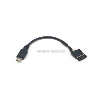 Cable Micro USB de 5 Pines Macho a Conector de 5 Pines para Placa Base PCB