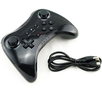 Manette sans fil classique Pro avec moteur de vibration, télécommande, manette de jeu pour console de jeu Nintendo Wii U Pro Wiiu