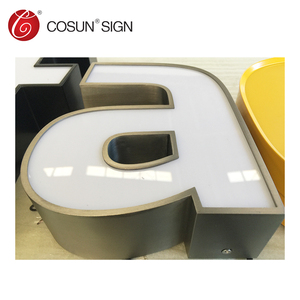 <span class=keywords><strong>Empresa</strong></span> Oficina signos LED acrílico luz letras <span class=keywords><strong>de</strong></span> canal al aire libre 3D acrílico frontal iluminado led tienda - Product Image 5