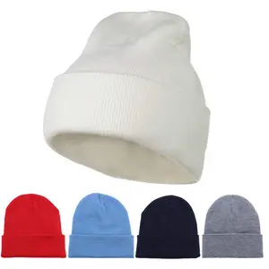 高品质冬季素色定制男女通用秋冬豆豆套装帽子