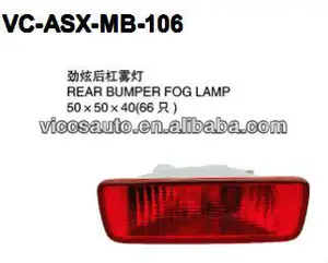 High Quality Rear Bumper Fog Lamp For Mitsubishi Asx 2010-2011