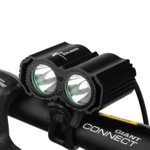 ZOLi ZL1224 Waterproof 950Lumen Bicycle Light USB/DC Charging 4Modes LED T6 L2 Wick Bicycle Headlight