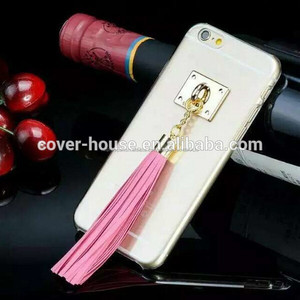Para el <span class=keywords><strong>iphone</strong></span> 6 clear borlas de moda caso de la cubierta - Product Image 5