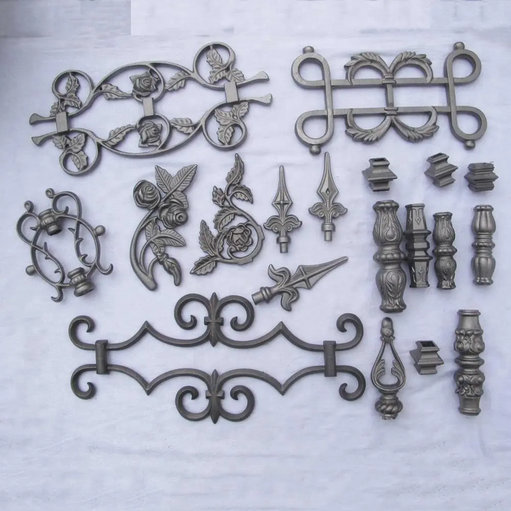 Decoratieve gietijzeren/metalen ornamenten voor gates