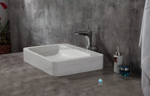 K-S1005 Reino Unido Diseño arylic resina no tóxica Fundido lavabos de Piedra - Product Image 4