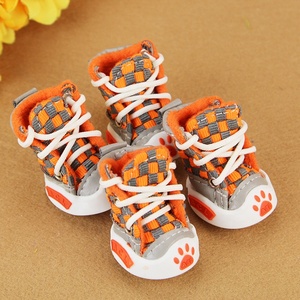 2023 New Arrive Fashion Splicing Design Candy Color Quality Spring Summer Shoelace Puppy <strong>Pet</strong> Small Dog <strong>Shoes</strong> - Product Image 3