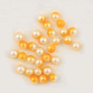 4-10mm ABSプラスチック真珠マーメイドカラー8mm Absプラスチック穴のない丸い真珠DIYジュエリー製造アクセサリー用 - Product Image 3