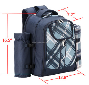 Bộ Ba Lô Dã Ngoại <span class=keywords><strong>4</strong></span> Người, Bộ Dụng Cụ Đi Dã Ngoại Ngăn Làm Mát - Product Image 3