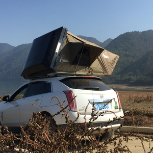 <span class=keywords><strong>Tente</strong></span> de toit pliable en ABS pour 1 à 2 personnes, coque rigide pop-up avec toile et tissu, pour SUV, camping, <span class=keywords><strong>prix</strong></span> d'usine - Product Image 4