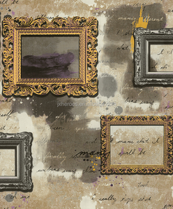 Tinh tế Châu Âu Hình Ảnh Khung Cũ Tường Gạch Mô Hình PVC Hình Nền - Product Image 2