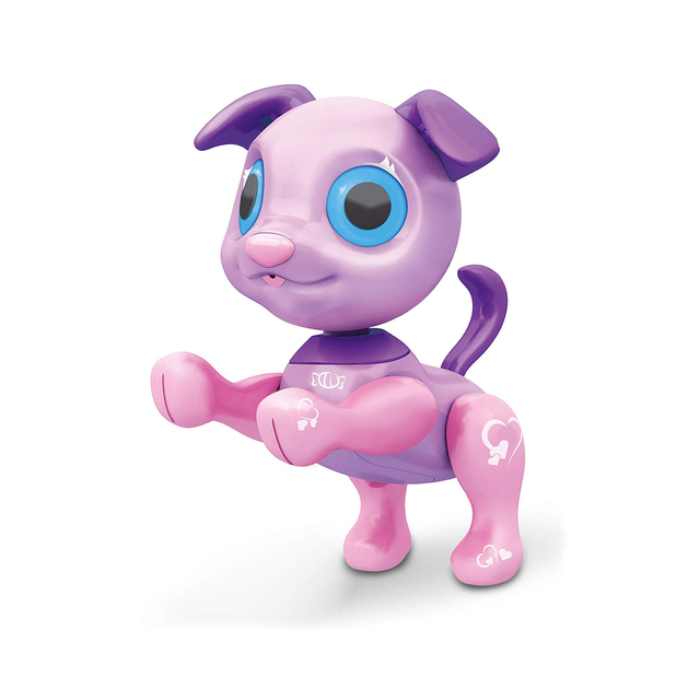My Best Friend Interactive Smart Puppy - Electronic Pet Toy Robot Dog for Kids, Ideal Gift for Girls (Purple)