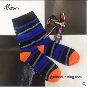 Minori Funxy Feliz Sock Fazer O Seu Próprio Logotipo Da Marca Homens de Elite Meias - Product Image 5
