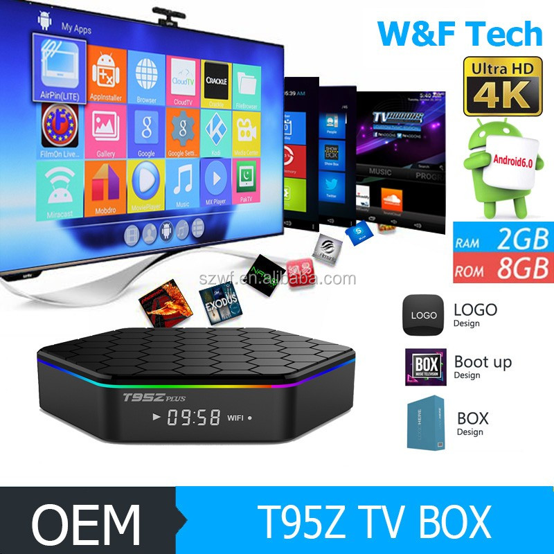 Meilleur vente google tv box kodi 17.0 dernière amlogic s912 android 6.0 tv box
