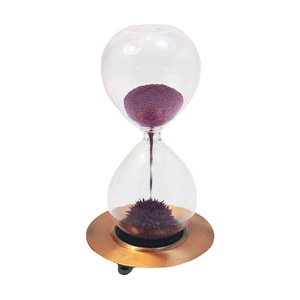 OEM sản xuất kim loại cơ sở từ tùy chọn màu cát hẹn giờ đồng hồ cát tùy chỉnh đồng hồ cát - Product Image 1