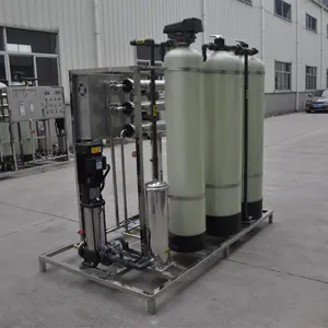 CE Standard Sistema de Tratamiento de Agua Potable 1000L/H Ósmosis Inversa