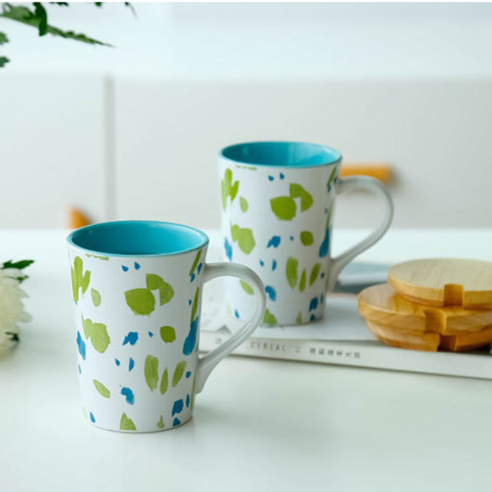 ZOgift Vente Chaude Attrayant <span class=keywords><strong>En</strong></span> <span class=keywords><strong>Grès</strong></span> de Style <span class=keywords><strong>Café</strong></span> <span class=keywords><strong>Tasse</strong></span> Coloré Peint <span class=keywords><strong>À</strong></span> La Main <span class=keywords><strong>En</strong></span> Céramique Tasses - Product Image 3
