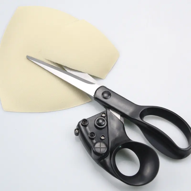 New Professional Laser Guided Scissor For Crafts Wrapping Gifts Unique Style Fabric AB506 Laser Scissors For Fabric